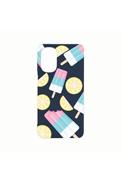 bestcase Силиконов калъф, съвместим с Motorola Moto G62 5G, Цвят  "Сладолед "...