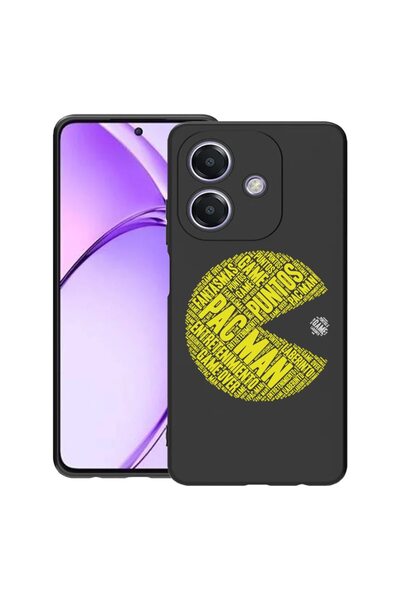 bestcase ¬Æ Husa pentru OPPO A60 5G / A40 / A40M, Calligraphy PacMan, Slim Si...