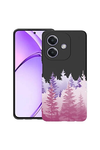 bestcase Husă pentru OPPO A60 5G / A40 / A40M, Lumini matinale în pădure, Sil...