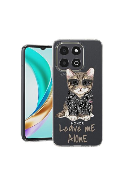 bestcase Husa pentru Honor X6b, BestCase¬Æ Clear Silicon 2MM, Leave Me Alone ...