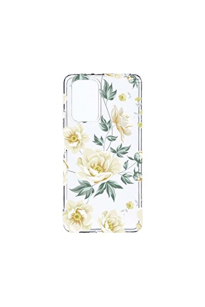 bestcase ¬Æ Husa Clear Silicon 2MM, Compatibila Cu Motorola Moto G85, Flowers...