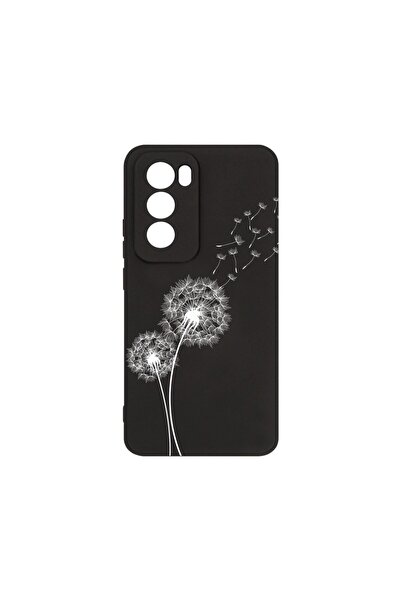 bestcase Премиум силиконов калъф, съвместим с OPPO Reno12 Pro, Глухарче, Тънъ...