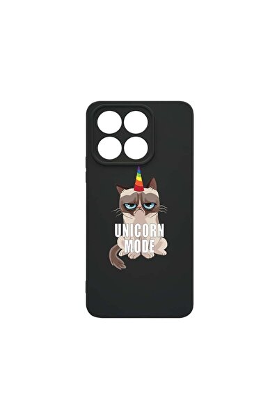 bestcase Husa BestCase¬Æ Slim SIlicon 0.8MM, Compatibila Cu Honor X6a, Grumpy...