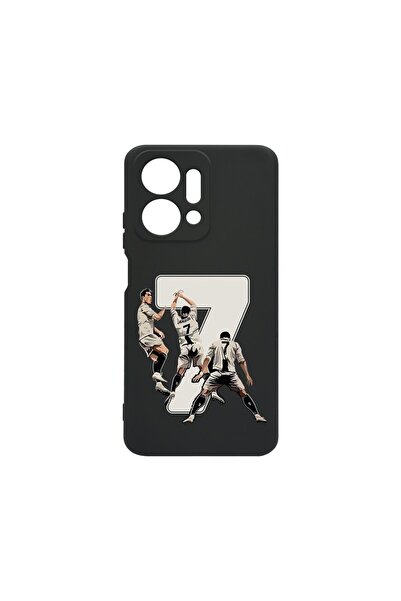 bestcase Тънък премиум силиконов калъф 1.2ММ, съвместим с Honor X7a, Ronaldo,...