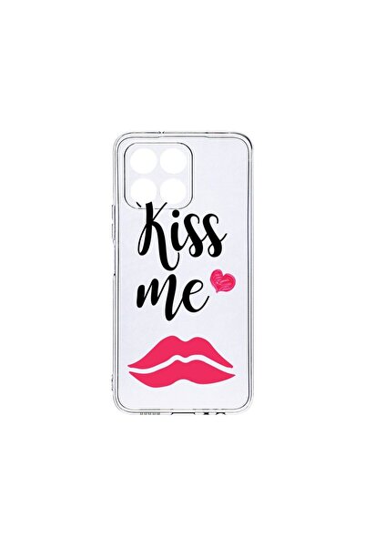 bestcase Husa BestCase¬Æ Clear Silicon, Compatibila Cu Honor X6, Kiss Me, Ant...