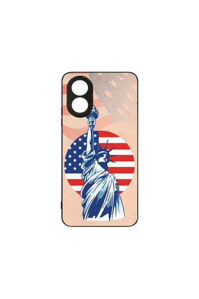 bestcase Θήκη MaxSafe, Συμβατή με OPPO A38 4G, Σχέδιο Ελευθερίας Νέας Υόρκης,...