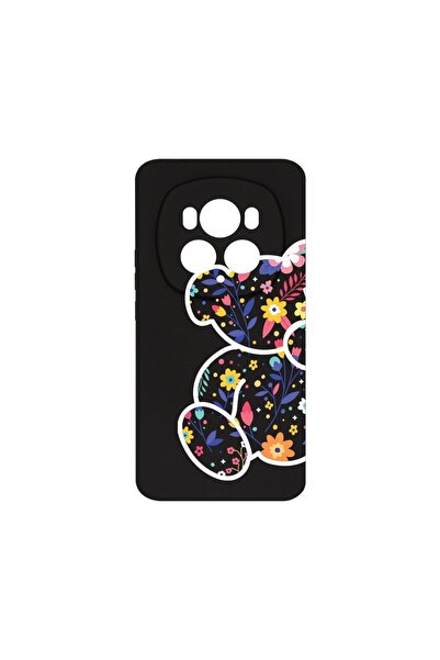 bestcase ¬Æ Husa Premium Silicon, Compatibila Cu Honor Magic6 Pro, Flower Ted...