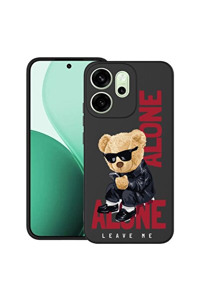 bestcase Ултра тънък силиконов калъф за OPPO Reno14 F 5G с дизайн на плюшено ...