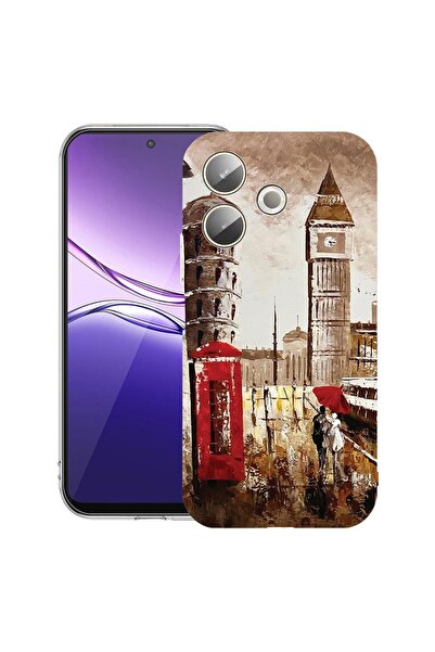 bestcase ¬Æ Husa Clear Silicon pentru OPPO A5 Pro 5G, London, 2042415 T 1375