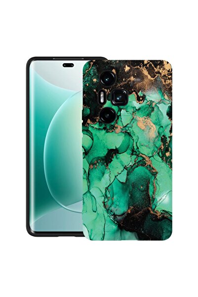 bestcase Θήκη για Honor 300 Pro / 300 Ultra με σχέδιο σκούρου μαρμάρου, TPU Μ...