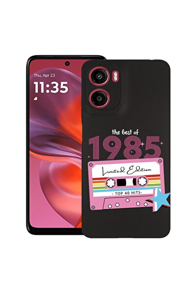 bestcase Λεπτή Θήκη Σιλικόνης για Motorola Moto E15, Το Καλύτερο του 1985 - Κ...