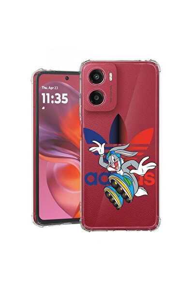 bestcase Θήκη για Motorola Moto E15, Αντικραδασμική 1.5MM, Mad Bugs Bunny, Πρ...