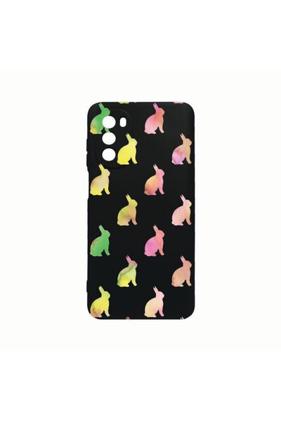 bestcase Husa Silicon, Compatibila Cu Motorola Moto G82 / Moto G52, Cool Rabb...