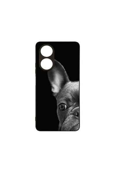 bestcase Калъф MaxSafe, съвместим с OPPO A78 4G, Френски булдог, HD цветове, ...