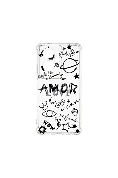 bestcase Αντικραδασμική Θήκη 1.5MM, Συμβατή με OPPO Reno 11F, Goth Love, Αντο...