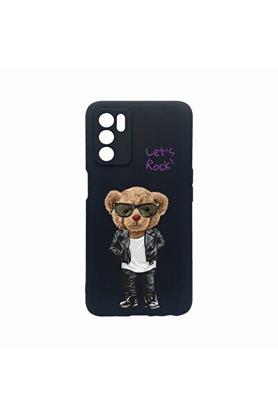 bestcase Θήκη σιλικόνης, Συμβατή με Oppo A16s, Let's Rock Teddy Bear, Ανθεκτι...