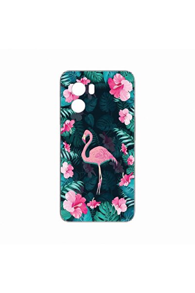 bestcase Λεπτή θήκη σιλικόνης 2 χιλιοστών, Συμβατή με OPPO A57s, Φλαμίνγκο, Α...