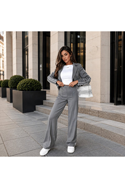 ADROM CASUAL GREY SUIT