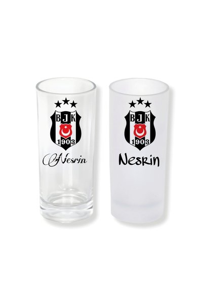 Ghostbastır Kişiye Özel Kara Kartal Buzlu / Buzsuz Seçenekli Rakı Bardağı – 1...