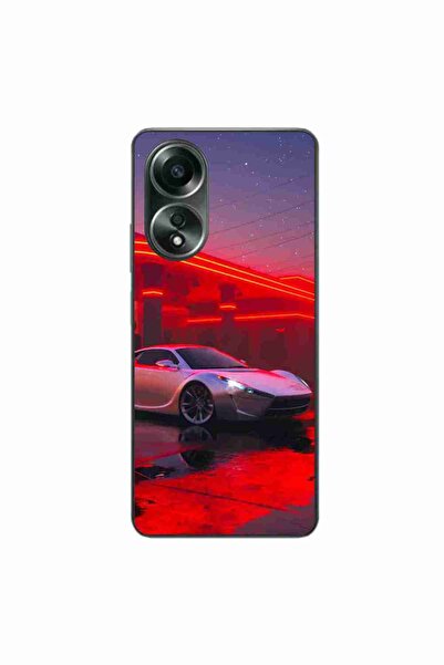 OEM Husa compatibila cu Oppo A58 4G Silicon Gel Tpu Model Future Car