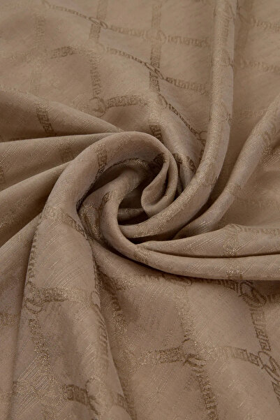 Valentino Orlandi Siena Logo Pattern Jacquard Shawl
