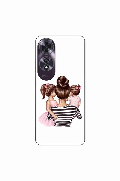 OEM Husa compatibila cu Oppo A60 4G Silicon Gel Tpu Model Mom and Girls