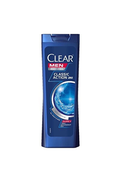 Clear Set 3 x Sampon Anti-matreata Men Action 2in1, cu Taurina si Vitamina B3...