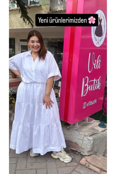 Store Büyük Beden Yazlık Elbise