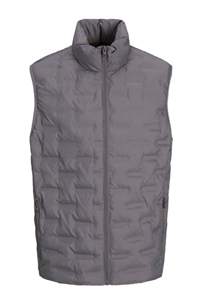 Jack & Jones Vestă matlasată fără mâneci cu guler înalt pentru bărbați - Aston