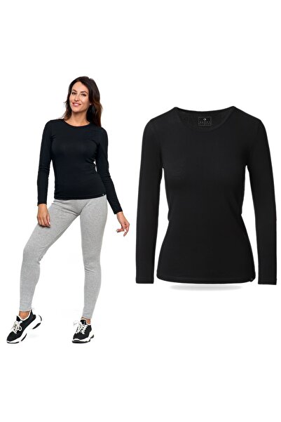 MORAJ LONG-SLEEVED SHIRT Women's Fitted T-Shirt Cotton
