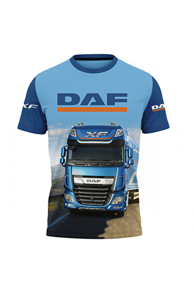 OEM Tricou barbati Daf , maneca scurta multicolor T008
