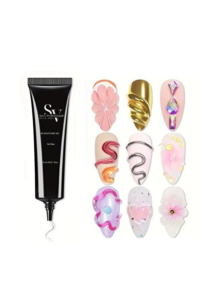 OEM Gel de modelaj, Gel de sculptură 3D transparent SavyProfessional, 15g
