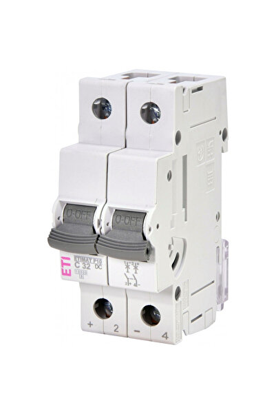 Eti circuit breaker Etimat P10-DC 2P C32 001903233