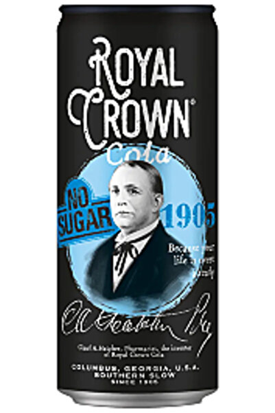 Royal Crown Băutură carbogazoasă Cola, fără zahăr, 0,33 L