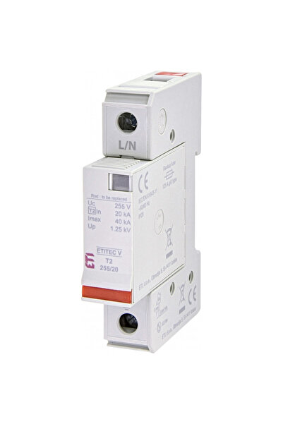 Eti Protecție la supratensiune etitec v t2 255/20 1+0 002442952