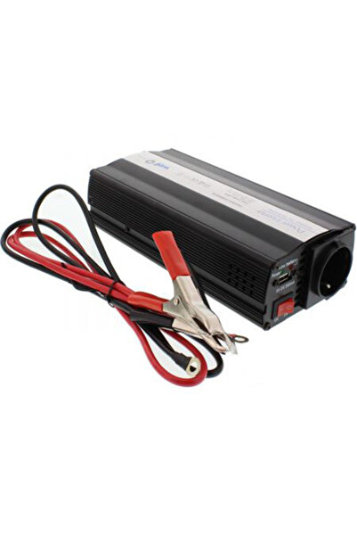 Well Invertor de tensiune cu usb Well, 12V - 220V, 1000W