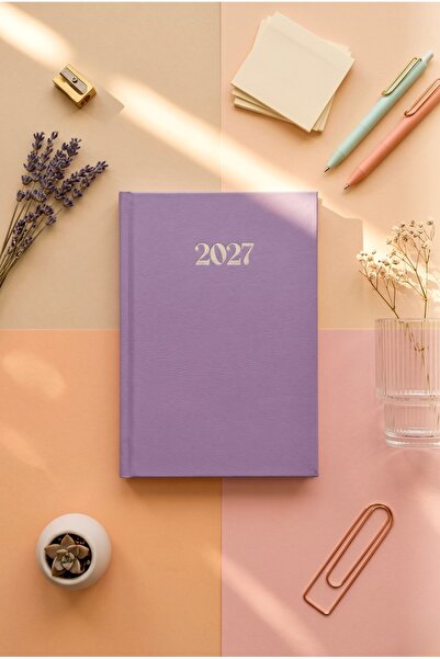 Lizy 2027 GÜNLÜK AJANDA - CİLTBEZİ KAPAK - 168 YAPRAK