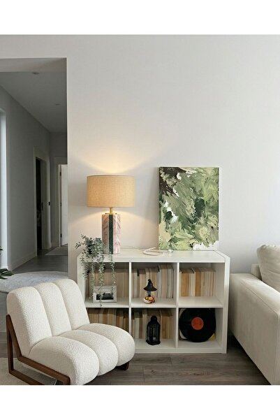 OTTOKE SANAT OLABELLA SOYUT YESIL MODERN DEKORATIF TABLO