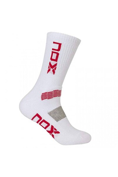 OEMS Nox Pro White Red Socks