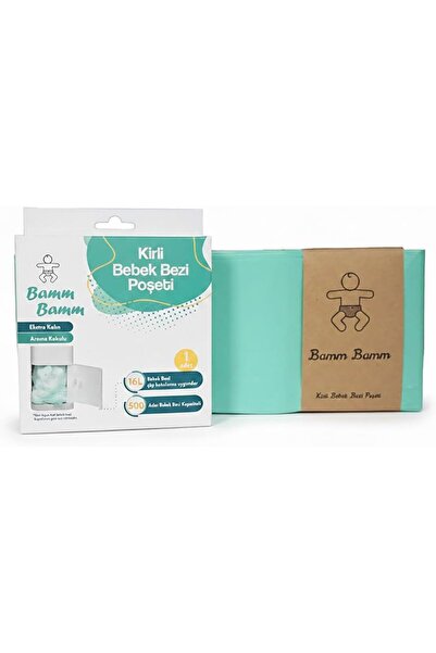 Yıldızan srdshop Bamm Bamm Kokulu Bebek Bezi Atık Poşeti 495 Bez Kapasiteli 1...