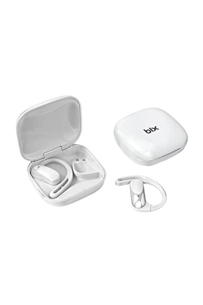 Bix OWS2 Bluetooth 5.4 Stereo Sesli IPX4 Sertifikalı Spor Koşu Fitness Ergono...