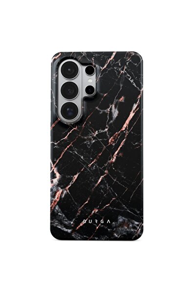 BURGA Husa Dual Layer Magnetică Rose Gold Marmură Samsung Galaxy S26 Ultra