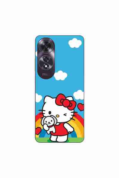 OEM Husa compatibila cu Oppo A60 4G Silicon Gel Tpu Model Hello Kitty Rainbow