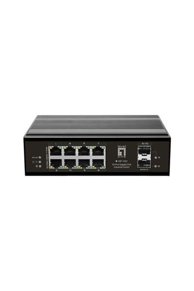 LEVEL ONE LevelOne Industr.PoE+Switch 8xGE PoE/2xSFP 240W unman.Metall