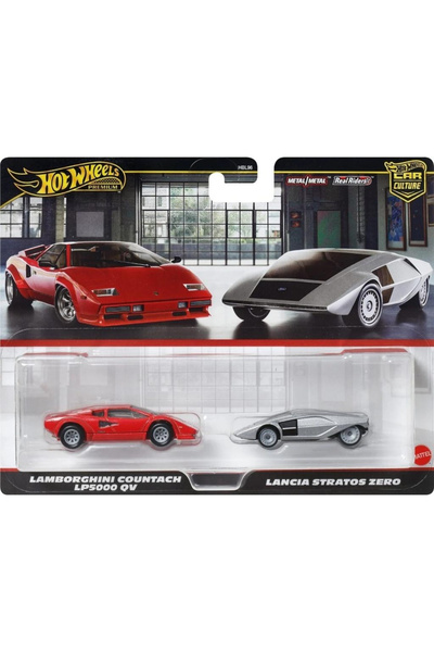 Mattel Games Hot Wheels Pachet de 2 Mașini Premium Jbl02