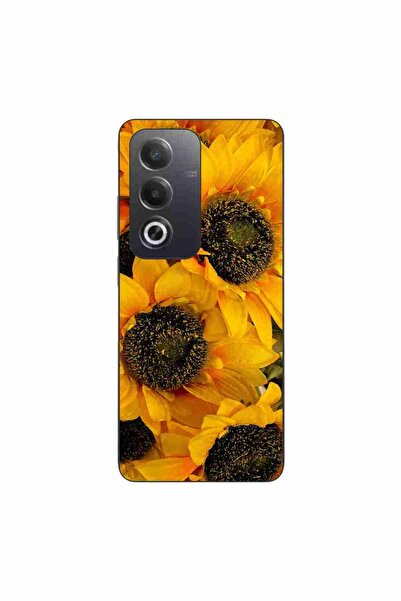 OEM Husa compatibila cu Oppo A80 Silicon Gel Tpu Model Floarea Soarelui