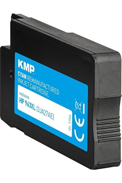 KMP GOLD Cartuș HP 963XL (3JA27AE) cyan 2000 pagini recondiționat