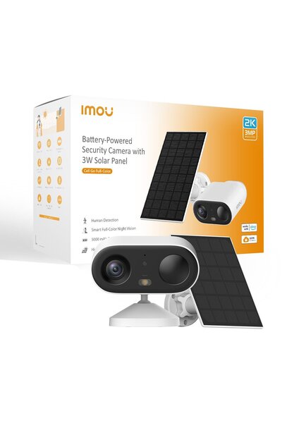 Imou Cameră IP mobilă color + Panou solar