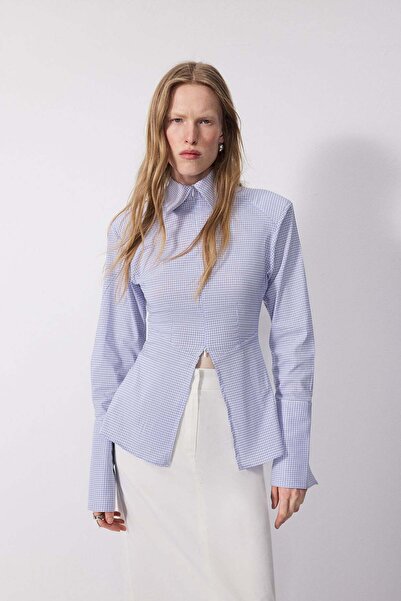 VATKALI Zippered Waist-Fitted Shirt - Premium Edition