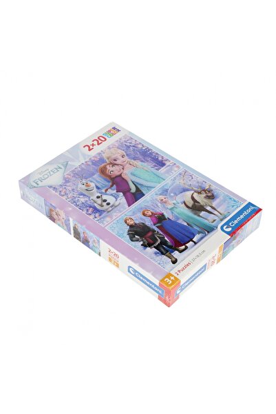 CLEMENTONI Puzzle 2x20 Super Colorat Frozen